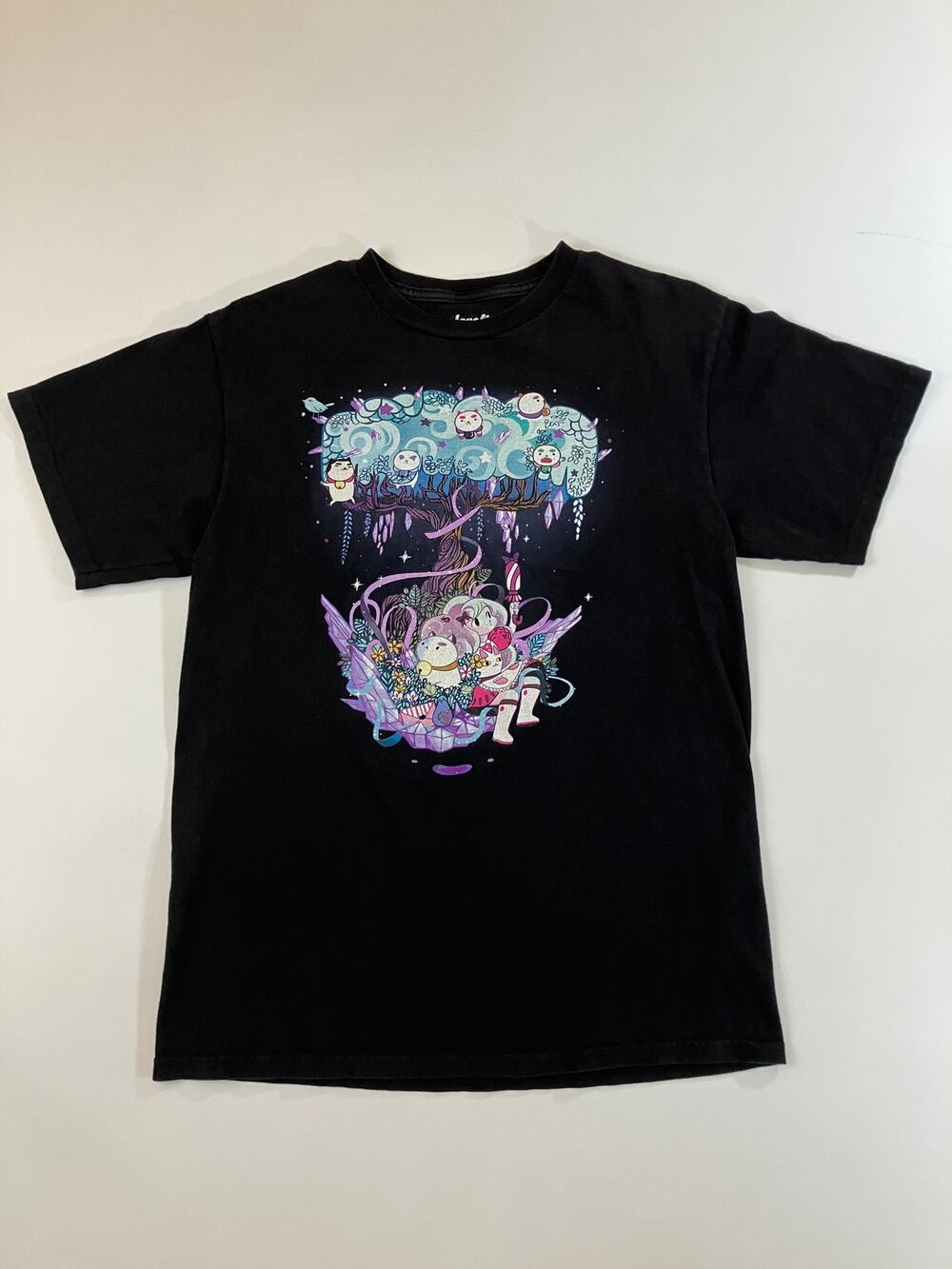 Bee and PuppyCat The Crystal Tree Fernanda Lopes WeLoveFine T Shirt M Black 2014